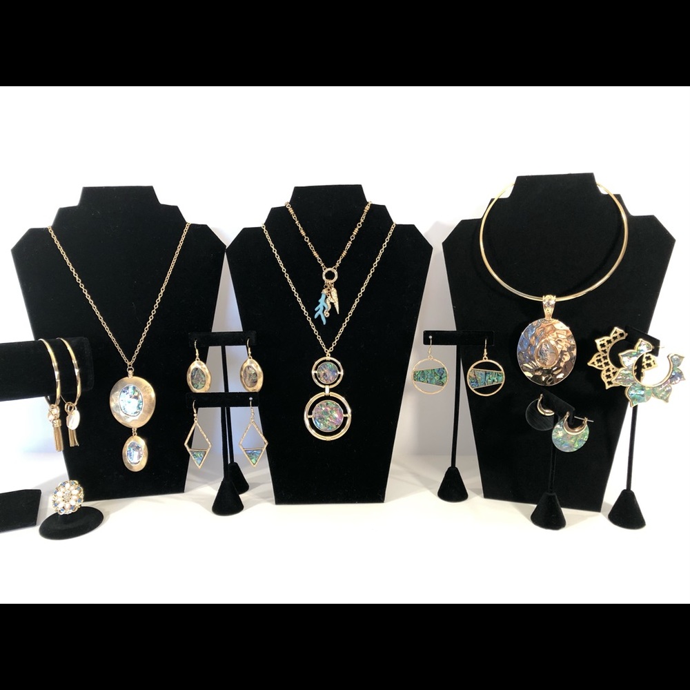 Abalone jewelry bundle
